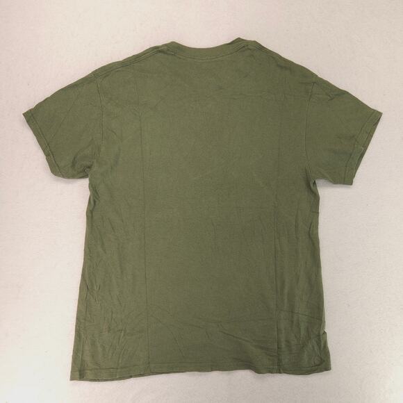 Betty Boop Rodeo Girl Casual Short Sleeve Shirt Womens Size Medium M Green - Picture 9 of 9